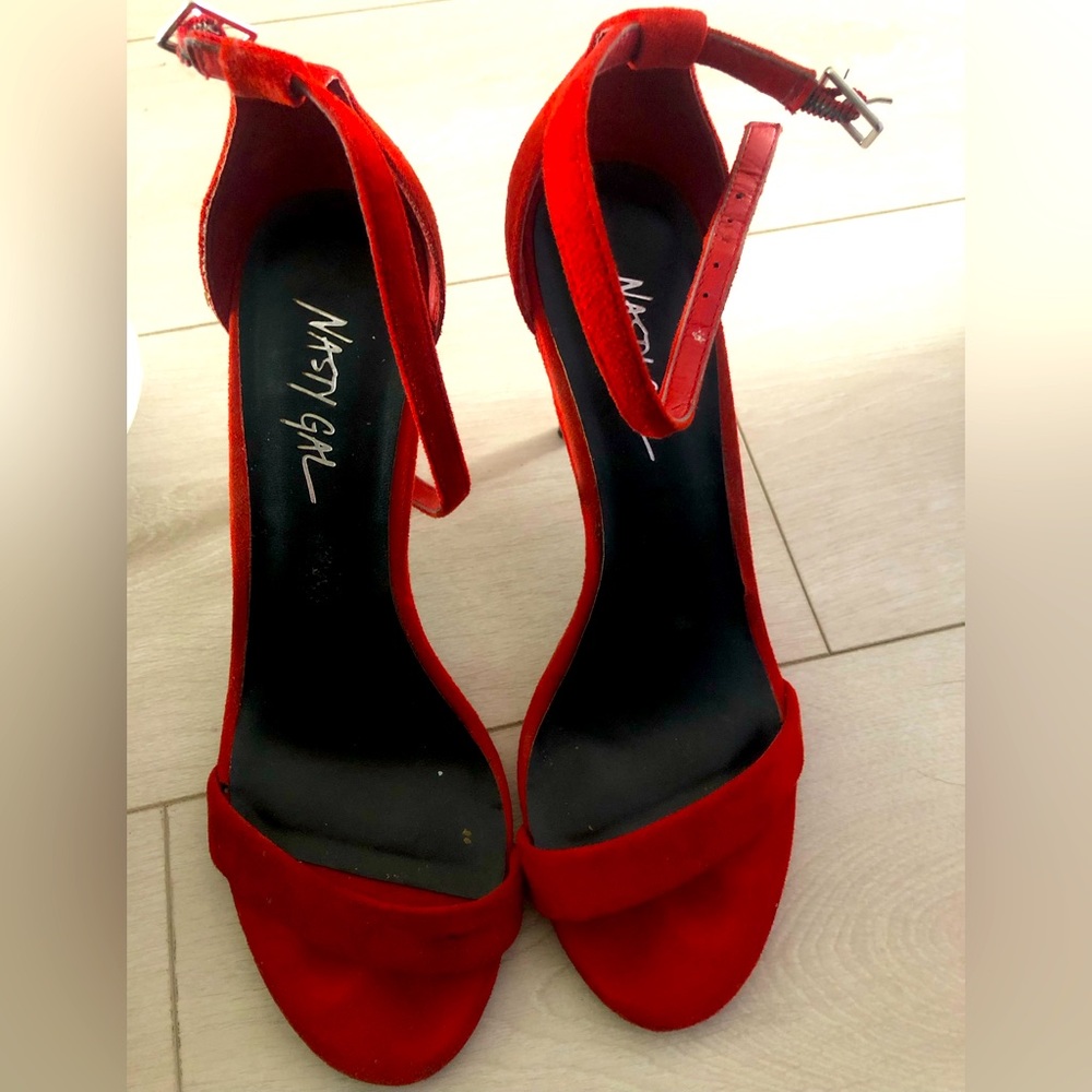 Nasty gal shoes only worn once!